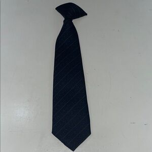 Classic Black Striped Tie